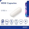 Pure Encapsulations MSM Capsules - Sulfur Supplement to Support Joints, Immune System, Connective Tissue, and Respiratory Health* - 3 of 4