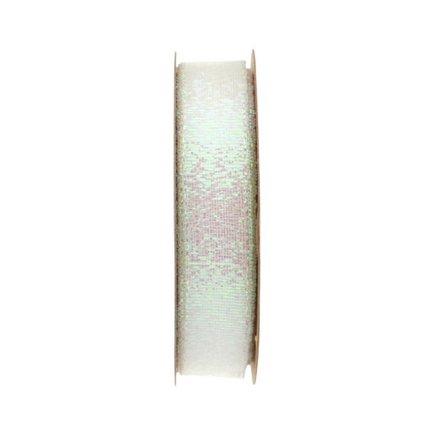 Soft Shimmer Sheer Woven Ribbon - 5/8 Wide Ribbon -May Arts