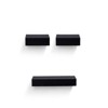 FONTOI 18.11" Floating Shelves, Wall Mounted Shelves for Bathroom, Living Room, Kitchen, Hanging Shelf for Books/Decor, Black, 4.92"*1.97"*18.11" - 4 of 4