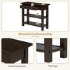 Retro Console Table, with Drawer and Shelves, Versatile Storage Solutions, for Entryway, Living Room and Hallways, Available in Multiple Colors - 4 of 4