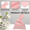 Unique Bargains Cotton Soft Clutch Women's Small Wrist Knot Handbag - 3 of 4