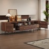 MOEPISY TV Stand with Drawers, Modern Chic Entertainment Center for TVs Up to 85 inches - 2 of 4