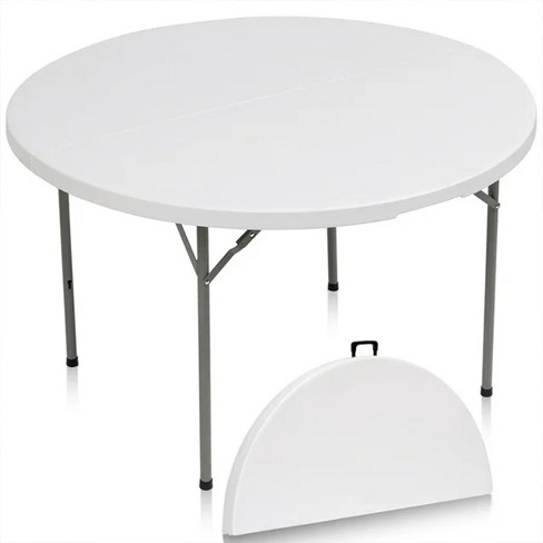 Skonyon 4ft Folding Table Portable Round Table : Target