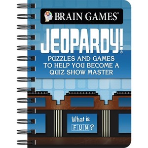 Brain Games - To Go - Jeopardy! - by  Publications International Ltd & Brain Games (Spiral Bound) - 1 of 1