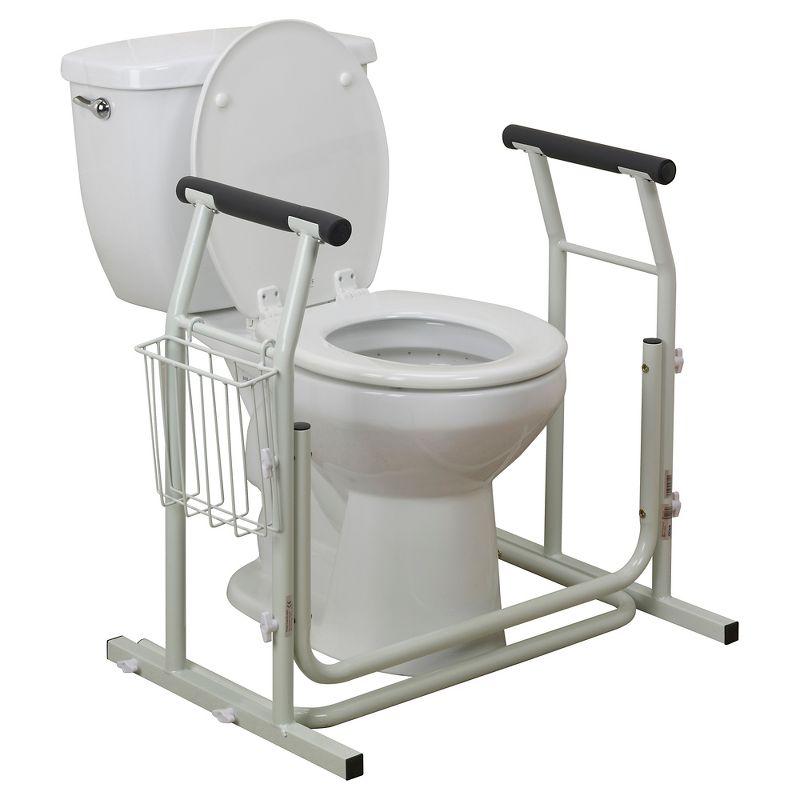 Drive Medical Stand Alone Toilet Safety Rail, 3 of 5