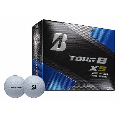 Bridgestone Tour B XS Golf Balls Low Average Score 8SWX6D, 1 Dozen