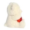 Aurora Small Glimmerheart Bear Valentine Heartwarming Stuffed Animal Cream 7" - 3 of 4