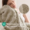 Bedsure | Cute Soft Cozy Checkered Throw Blanket for Couch - 4 of 4