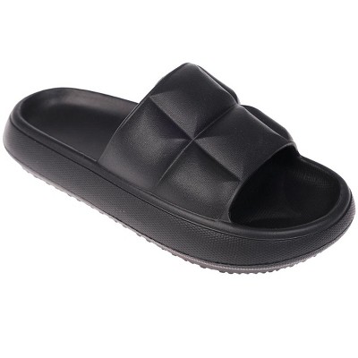 FOAMWALK Girl's Comfy EVA Slide Sandals - Slip On Slides for Big Kid and Little Kid