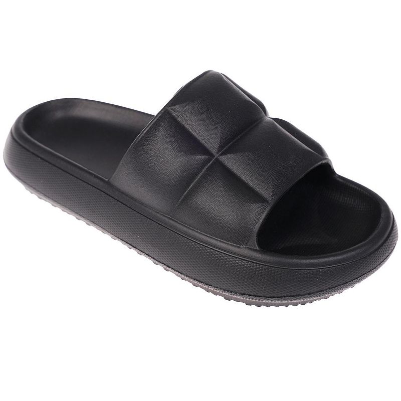 FOAMWALK Girl's Comfy EVA Slide Sandals - Slip On Slides for Big Kid and Little Kid, 1 of 9