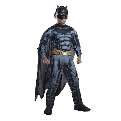Rubie's Boys' DC Comics Deluxe Photo-Real Muscle Chest Batman Costume
