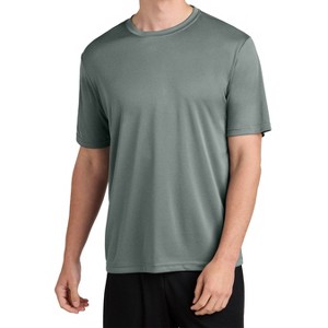 Mafoose Men's Active T Shirts Crew Neck High Visible Sun Protection Cool Dry Fit Athletic Workout Running T-Shirts for Men - 1 of 4