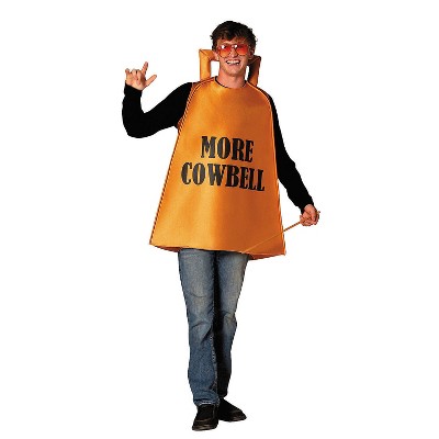 Rasta Imposta Adult General Sizing More Cowbell Tunic Halloween Costume Suit - Gold One Size Fits Most