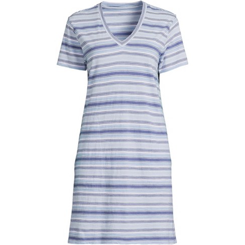 Lands' End Women's Petite Cotton Rib Sleeveless Midi Tank Dress - Medium -  Deep Sea Navy : Target