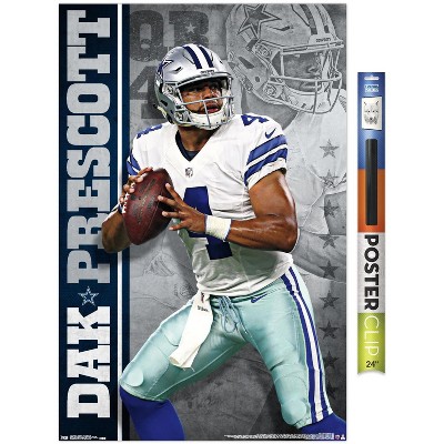 Trends International Nfl Dallas Cowboys - Dak Prescott 22 Unframed Wall ...