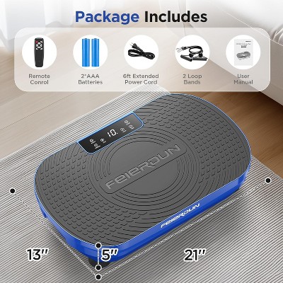 FEIERDUN Whole Body Vibration Plate Exercise Machine
