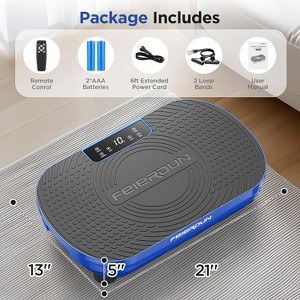 FEIERDUN Whole Body Vibration Plate Exercise Machine - 1 of 4