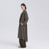 Women's Striped Trench Coat - A New Day™ Dark Green - 3 of 4