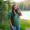 Women’s Relaxed Fit V-Neck in Slytherin™ - 4 of 4