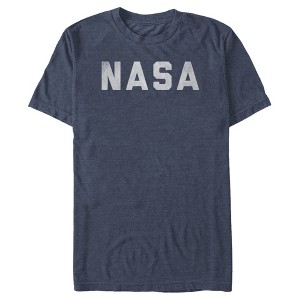 Men's NASA Flat Text Simple Logo T-Shirt - 1 of 3