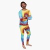 Leveret Matching Family Pajamas – Tie Dye Swirl Print – 100% Cotton – Customizable for Personalization - 2 of 4