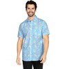 Tipsy Elves Patriotic Shirts for Men - USA Short Sleeve Button Up American Flag Shirts for Men for 4th of July - 2 of 4