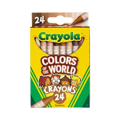 Crayola 24ct Crayons - Colors of the World