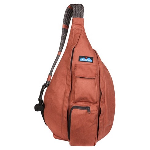 KAVU Original Rope Bag Sling Pack with Adjustable Rope Shoulder Strap