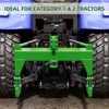 TROPOW 3 Point Quick Hitch,3000 lbs 3-Point Attachments with 2"Receiver Hitch,Adaptor to Category 1 and 2 Tractors,28" Between Lower Arms,15"-18" - 2 of 4