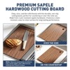 Undermount Kitchen Sink,Stainless Steel Kitchen- Single Bowl Sinks, Modern Top Mount 16 Gauge Workstation Sink-with Cutting Board for Bar - 4 of 4