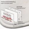 LunaLulinlk Home Sweet Home Rose Polyester Shower Curtain - 4 of 4
