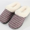 Roxoni Kids' Girls' Memory Foam Comfort Plush House Slippers – Mohair Upper Clogs with Fleece Lining – Soft & Comfortable - 2 of 3