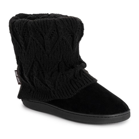 Muk luks scrunch boot slippers hotsell