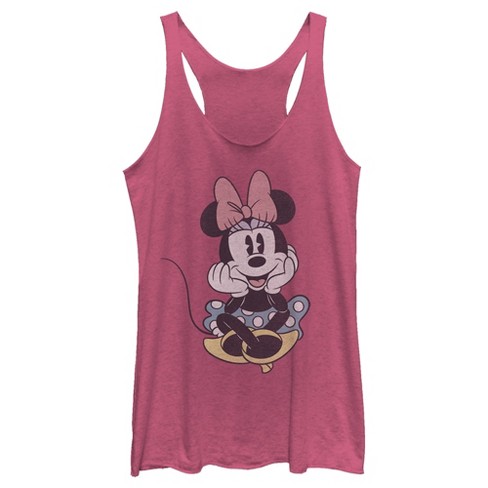 Women's Mickey & Friends Evolution of Minnie Mouse Racerback Tank Top –  Fifth Sun