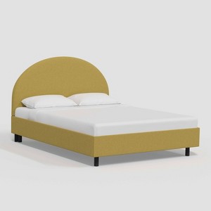 Adaline Platform Bed in Textured Linen - Threshold™ - 1 of 4
