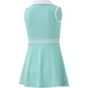 Youth Girls Golf Polo Tennis Dress with Shorts Outfits Kids Tennis Active Sports Dress Set Activewear - 2 of 4