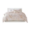5Pcs Duvet Set, Modern Solid Bedding Set, Microfiber Bed Comforter - 4 of 4