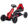 Aosom 12V Electric Go Kart for Kids, Outdoor Ride-On Toy with Forward Backward Drive & Adjustable Speed, Gift for Child 3-8 Years Old, Red - 4 of 4