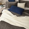 Attop Waffle Knit Throw Blanket- Plush Warm & Cozy 50" x 60" Ultra Soft Blanket- Chunky Fluffy Waffle Throws for Couch Bed Sofa - 4 of 4