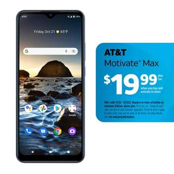 AT&T Prepaid Motivate Max (32GB) Smartphone - Blue