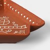 14.125" Stoneware Sectioned Christmas Gingerbread Serve platter - Wondershop™ - 3 of 3