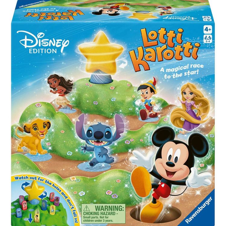 Ravensburger Disney Lotti Karotti Board Game: Creative Thinking, Includes Cards & Game Pieces, 2-4 Players, 20 Min Play, 2 of 4