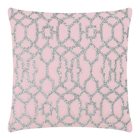 Pale pink decorative pillows best sale