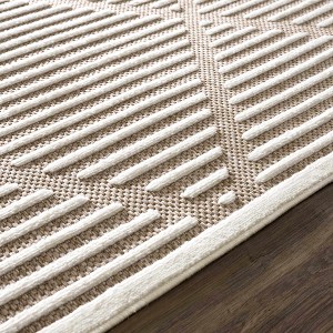 Hauteloom Anah Black Outdoor Rug - 1 of 4