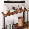 33.5" Console Table, Sofa Tables Narrow Entryway Table, Industrial Hallway Table, Behind Couch Table, for Living Room, Bedroom - 3 of 4