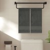 Unique Bargains Highly Absorbent Quick Drying Multipurpose Cotton Hand Towel 14" x 30" - 2 of 4