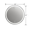 Chloe Lighting Speculo Embedded Led Mirror 4000k Warm White24`` Wide - 4 of 4