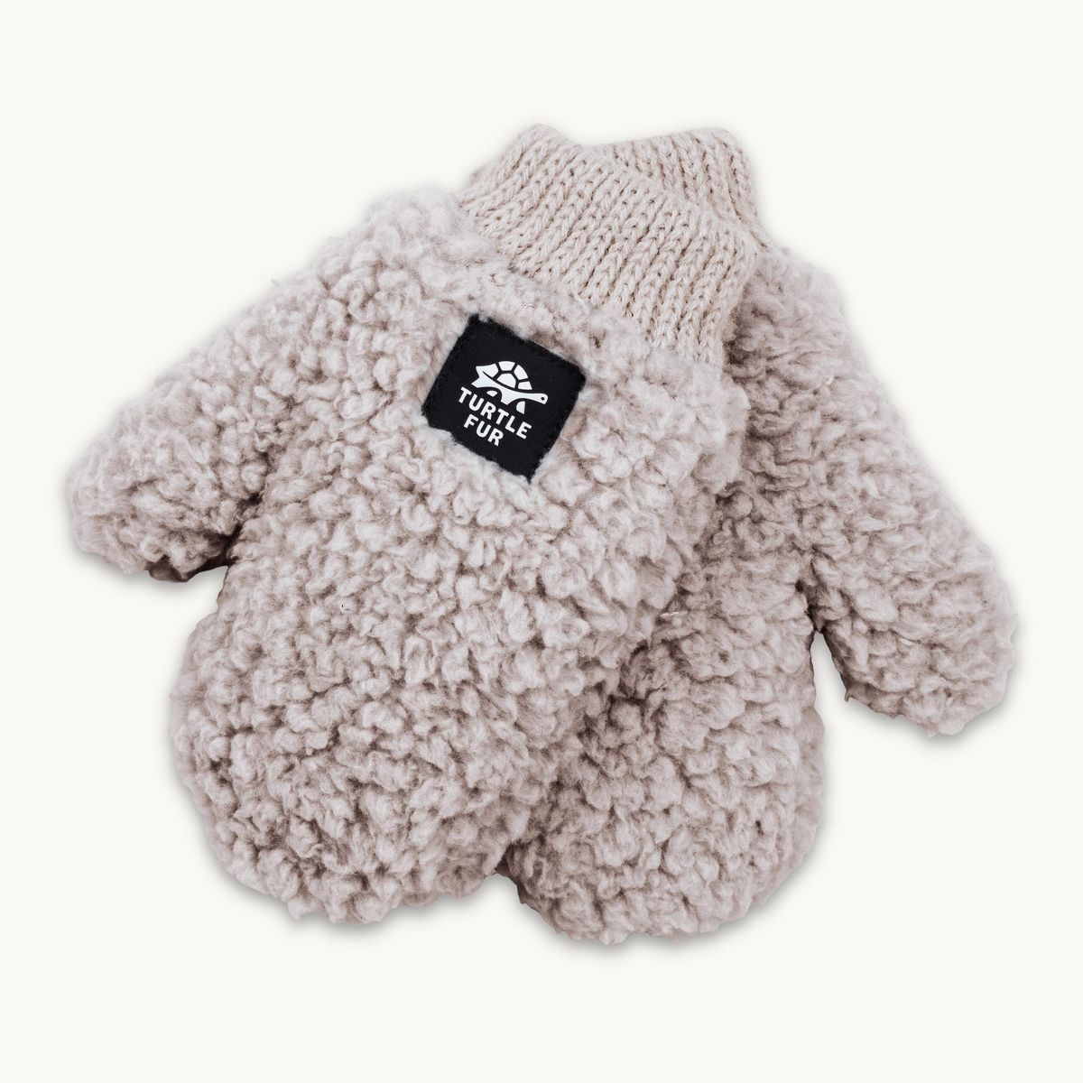 Turtle Fur Kids Freestyle High Pile Recycled Fleece Mittens - Comfort Lush Double Layer Hand Coverage - thumbnail 2