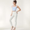Anna-Kaci Active Women's Zip-Up Cropped Athletic Tank Top with Built-In Bra and Contoured Seam Design - 2 of 4