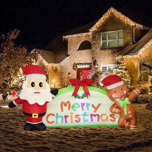 Nifti Nest Christmas Inflatable Decor - Gingerbread Man - 1 of 4